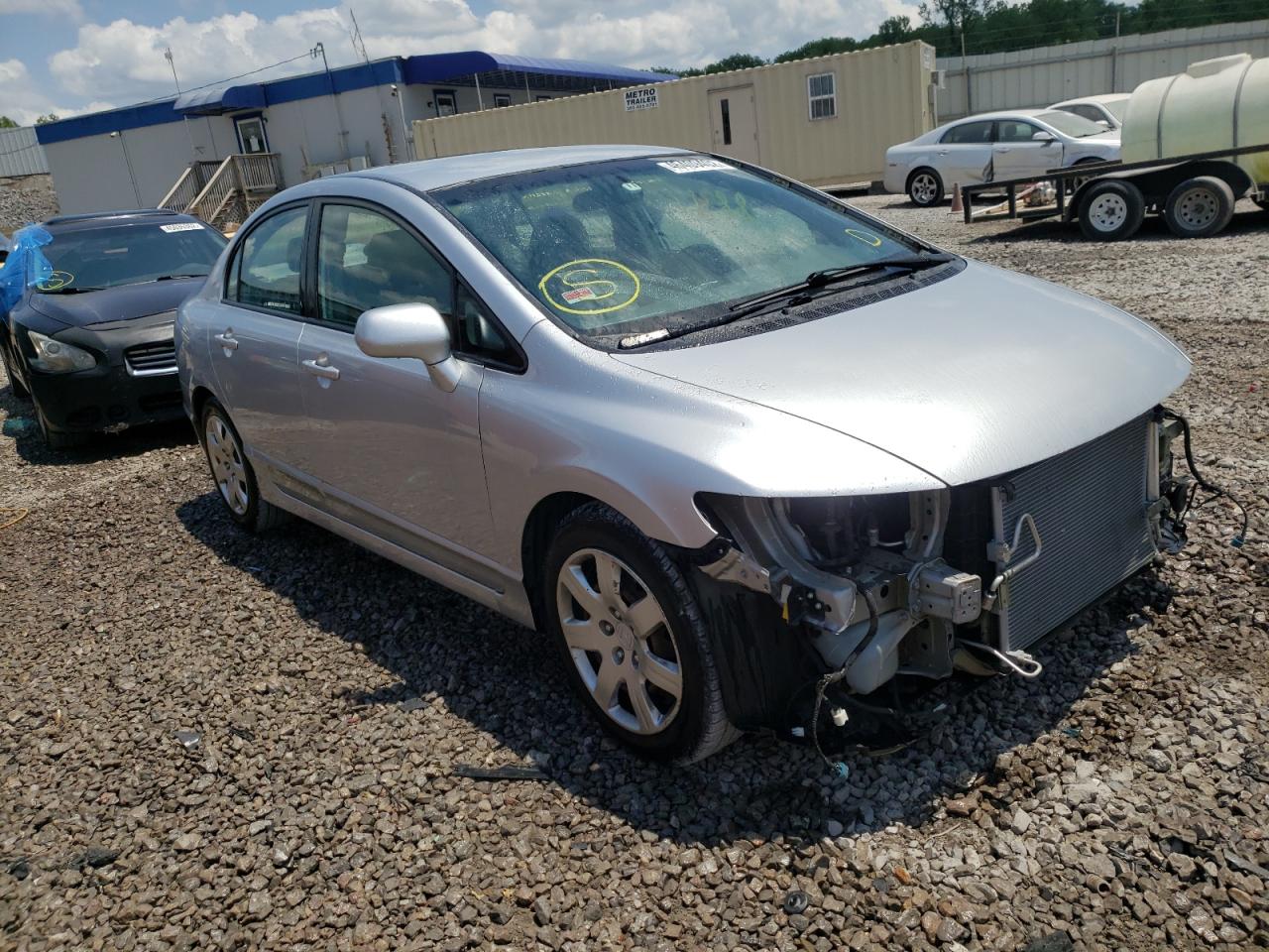 Photo 1 from auction – 2010 HONDA CIVIC LX with VIN 2HGFA1F5XAH565046