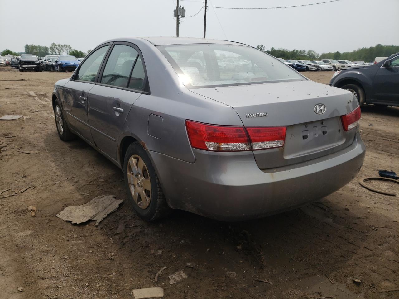 Photo 3 from auction – 2006 HYUNDAI SONATA GL with VIN 5NPET46C96H073899