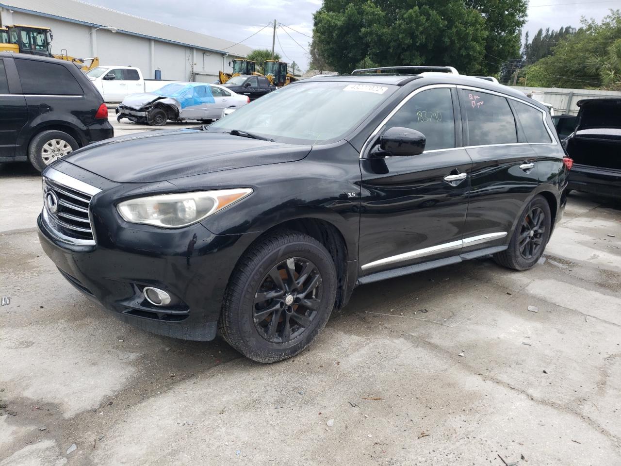 Photo 2 from auction – 2014 INFINITI QX60 with VIN 5N1AL0MN5EC552659