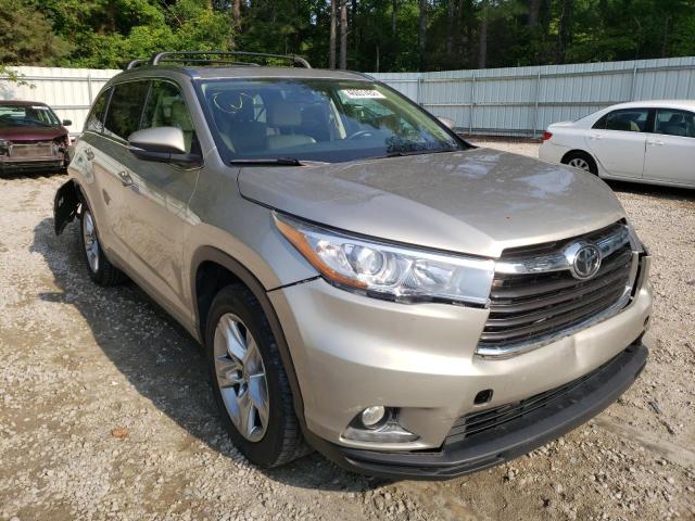 TOYOTA HIGHLANDER 2015 مع رقم تعريف المركبة 5TDYKRFH5FS097846 - صورة من المزاد