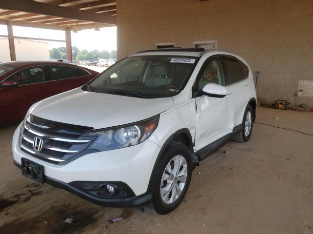Photo 2 from auction – 2013 HONDA CR-V EXL with VIN 5J6RM3H74DL007403