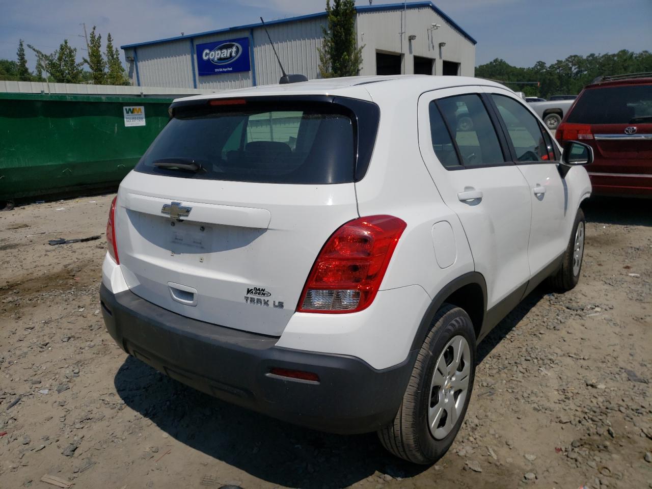 Photo 4 from auction – 2016 CHEVROLET TRAX LS with VIN 3GNCJKSB6GL275753