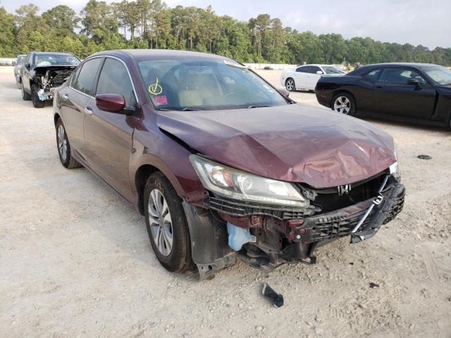 HONDA ACCORD LX 2015 with VIN 1HGCR2F38FA066574 - Photo from auction
