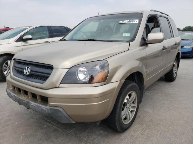 Photo 2 from auction – 2005 HONDA PILOT EXL with VIN 5FNYF18615B043870