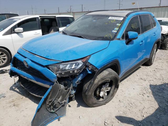 Photo 2 from auction – 2019 TOYOTA RAV4 XLE with VIN JTMW1RFVXKD511368