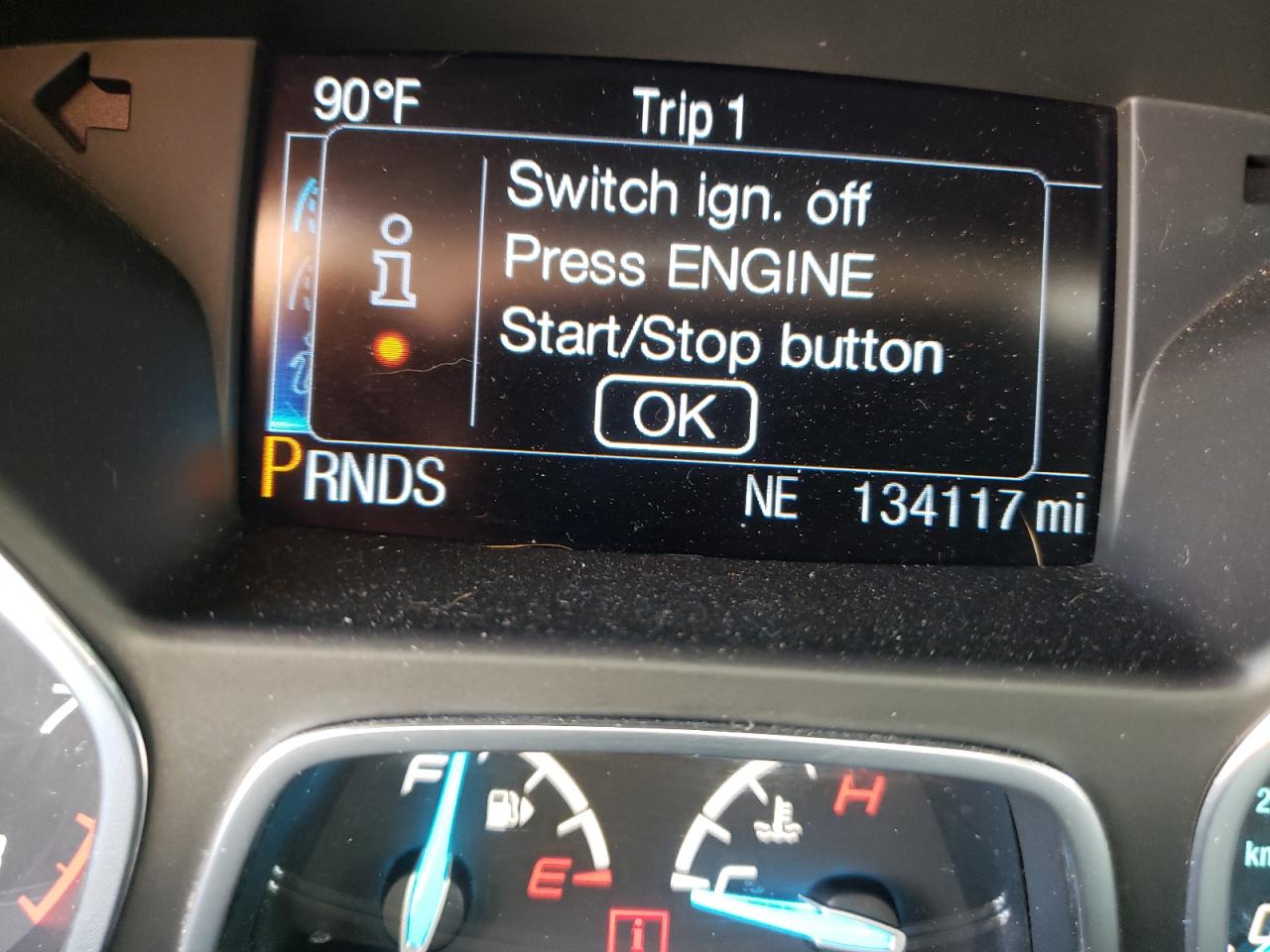 Photo 8 from auction – 2013 FORD ESCAPE SEL with VIN 1FMCU0H93DUC84819