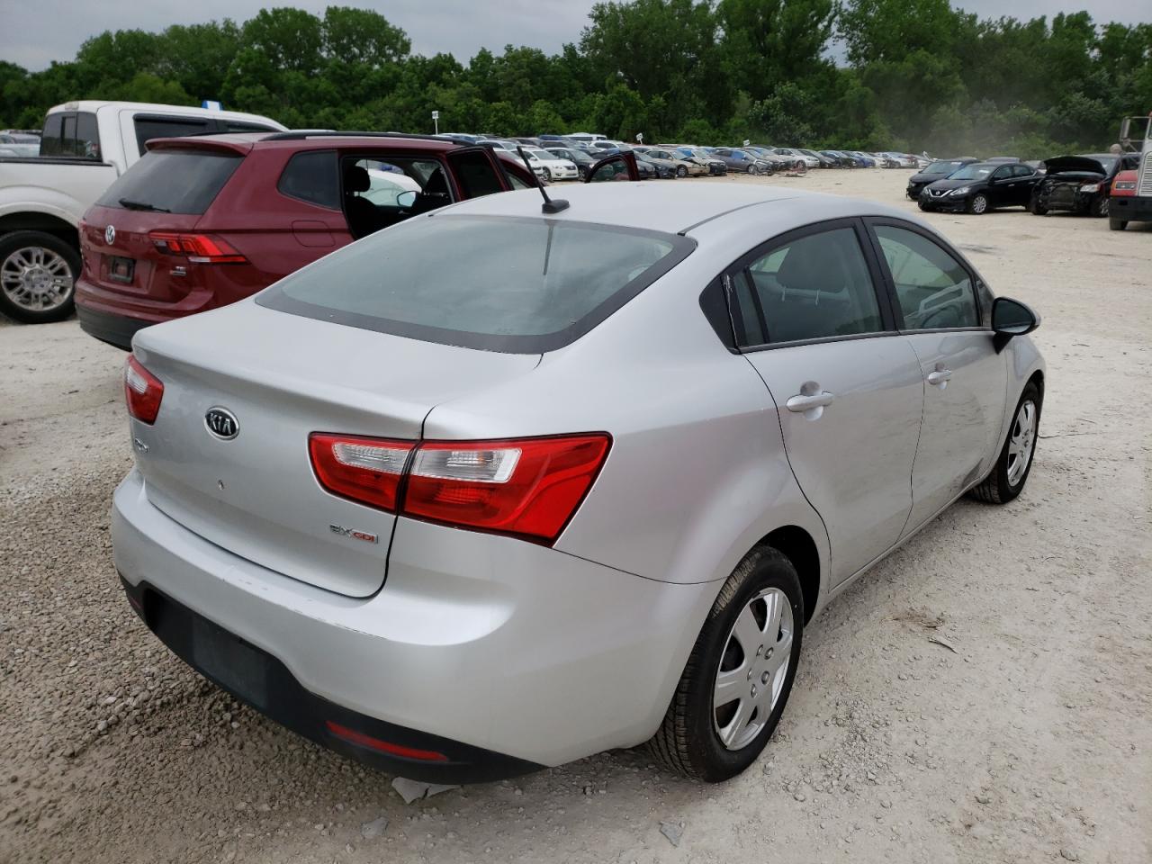 Photo 4 from auction – 2012 KIA RIO EX with VIN KNADN4A37C6049777