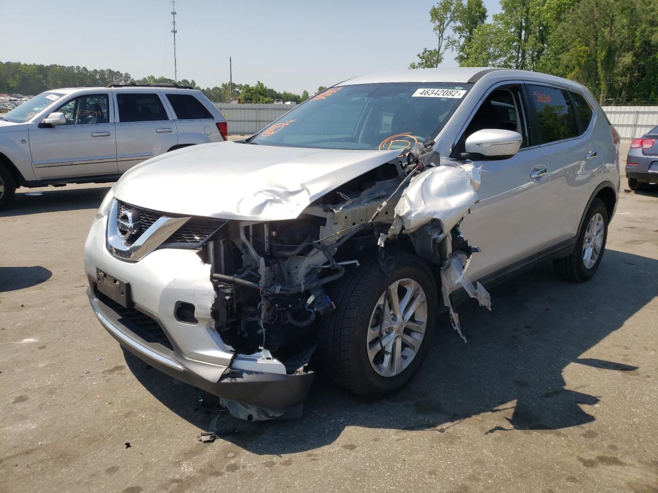 Photo 2 from auction – 2015 NISSAN ROGUE S with VIN 5N1AT2MV7FC829664