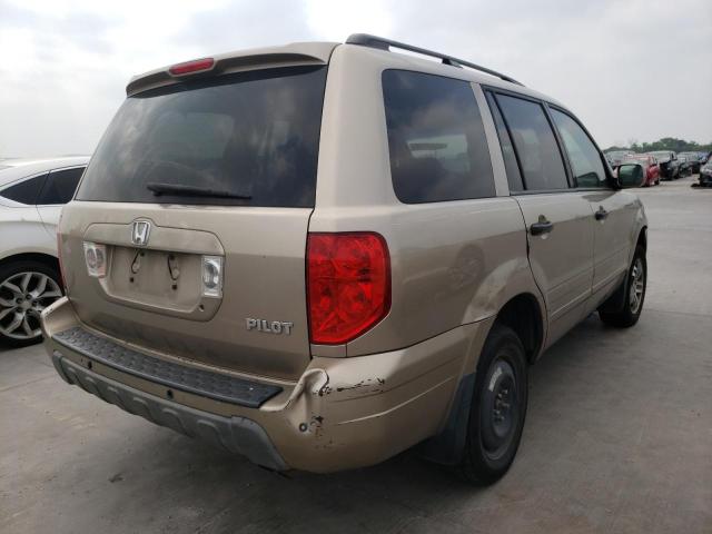 Photo 4 from auction – 2005 HONDA PILOT EXL with VIN 5FNYF18615B043870