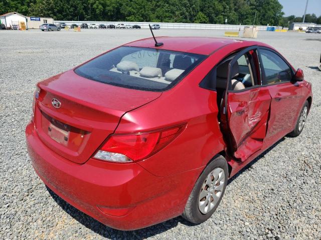 Photo 4 from auction – 2016 HYUNDAI ACCENT SE with VIN KMHCT4AE6GU973792