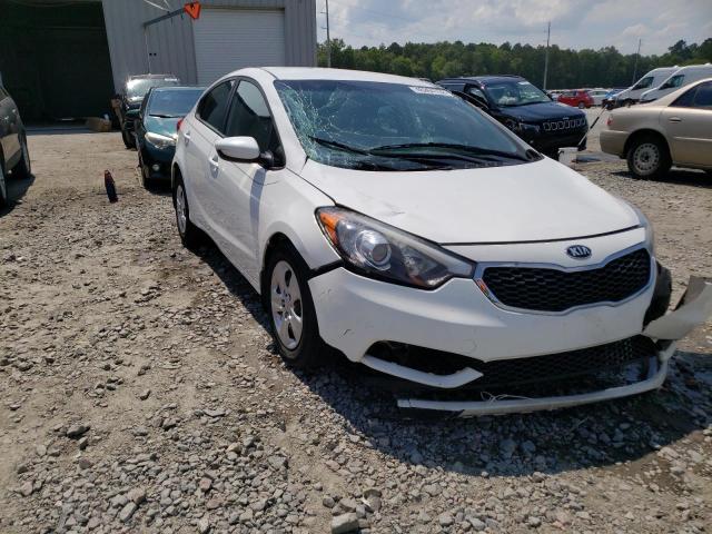 KIA FORTE LX 2016 with VIN KNAFK4A65G5569077 - Photo from auction