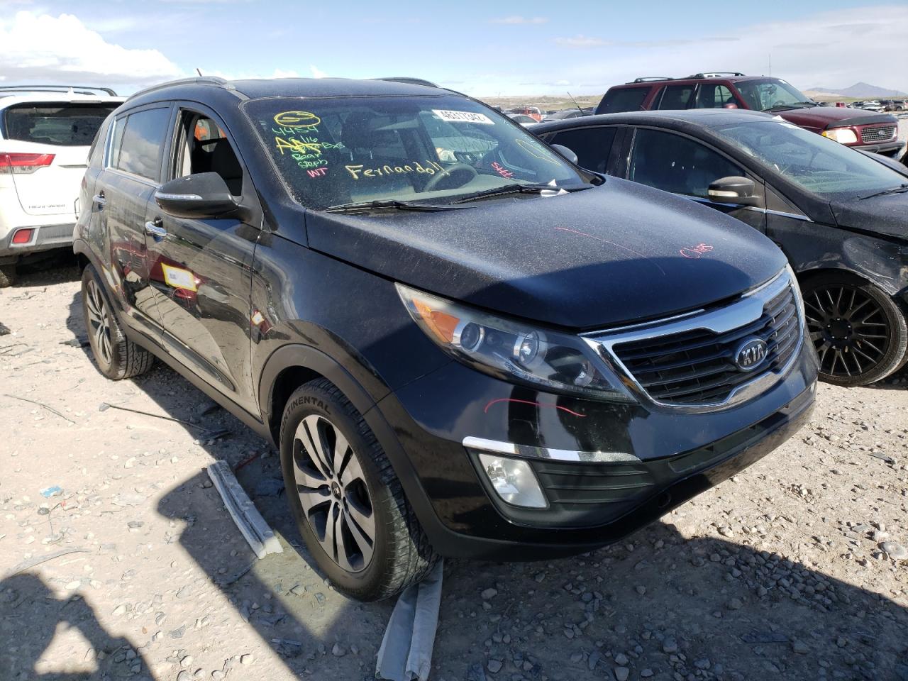 KIA SPORTAGE E 2011 with VIN KNDPC3A24B7022035 - Photo from auction