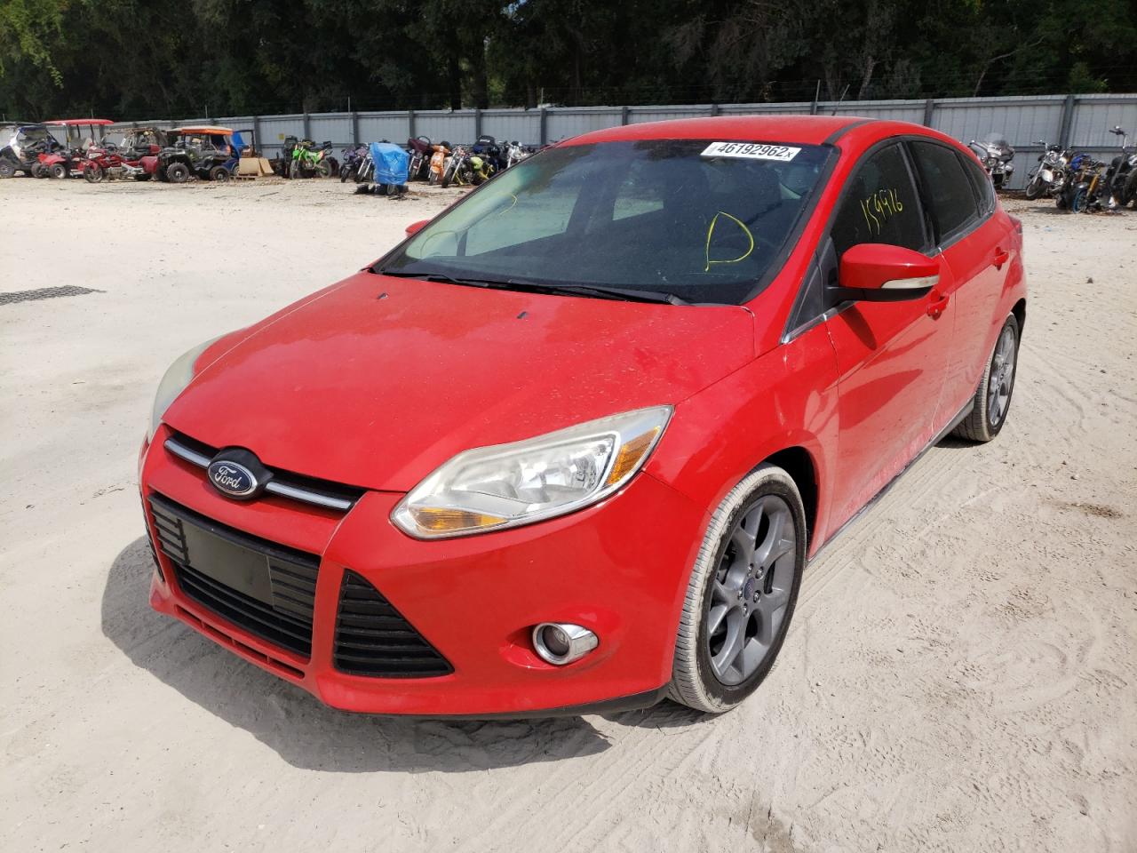 Photo 2 from auction – 2012 FORD FOCUS SEL with VIN 1FAHP3M21CL348507