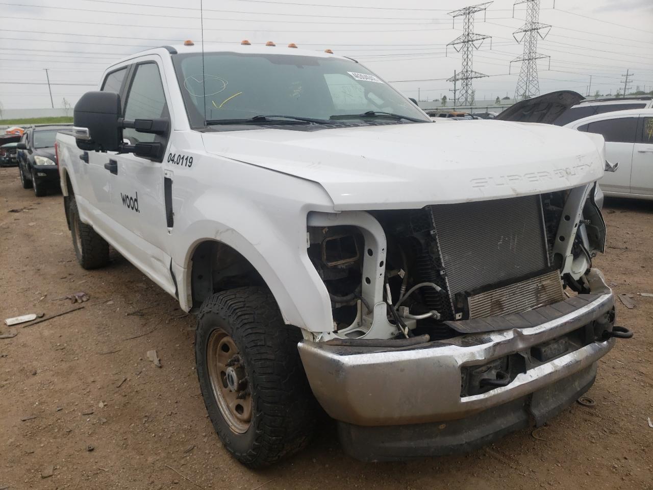 FORD F250 SUPER 2017 with VIN 1FT7W2B69HEE65286 - Photo from auction