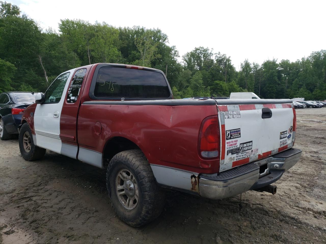 Photo 3 from auction – 1999 FORD F150 with VIN 1FTRX17W1XNA65519