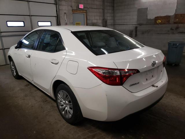 Photo 3 from auction – 2014 TOYOTA COROLLA L with VIN 2T1BURHE7EC190152
