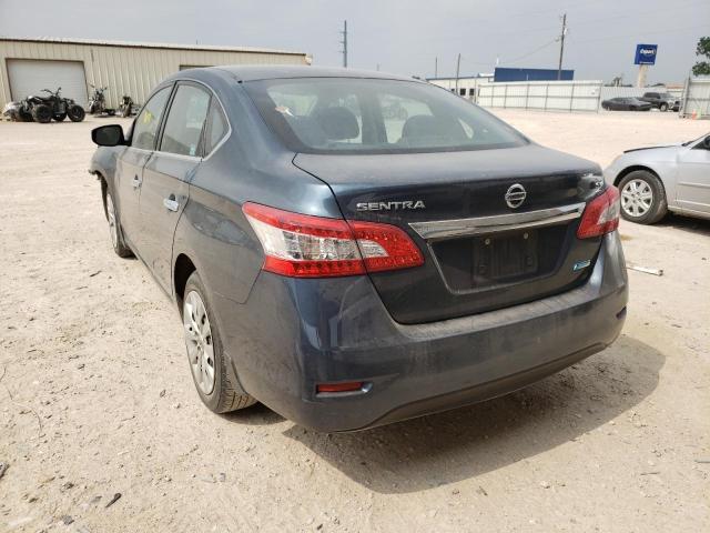 Photo 3 from auction – 2014 NISSAN SENTRA S with VIN 3N1AB7AP1EY238300