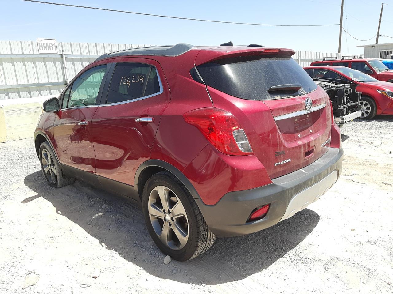Photo 3 from auction – 2014 BUICK ENCORE with VIN KL4CJESB8EB702367