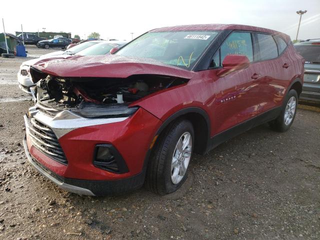 Photo 2 from auction – 2020 CHEVROLET BLAZER 2LT with VIN 3GNKBCR48LS662469