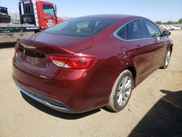 Photo 4 from auction – 2015 CHRYSLER 200 LIMITE with VIN 1C3CCCAB1FN630762