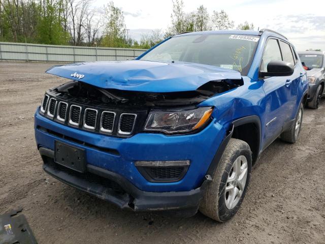 Photo 2 from auction – 2018 JEEP COMPASS with VIN 3C4NJDAB1JT239846