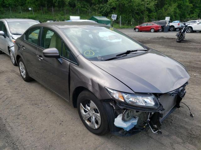 HONDA CIVIC LX 2015 with VIN 19XFB2F50FE239681 - Photo from auction