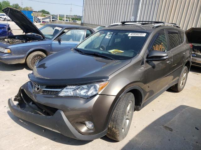 Photo 2 from auction – 2015 TOYOTA RAV4 XLE with VIN 2T3RFREV6FW231407