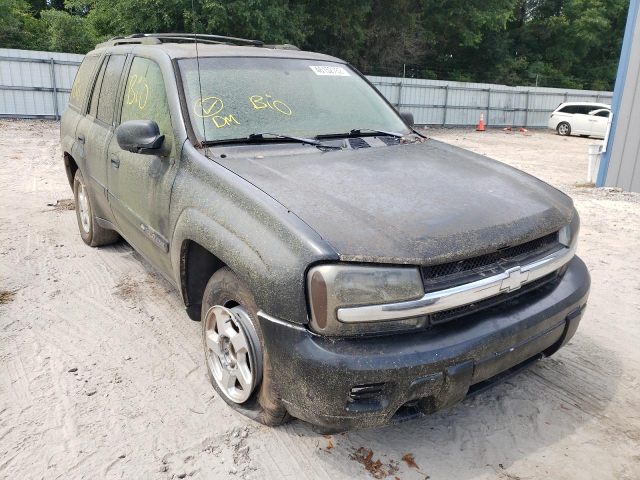 Photo 1 from auction – 2002 CHEVROLET TRAILBLAZE with VIN 1GNDT13S922280639