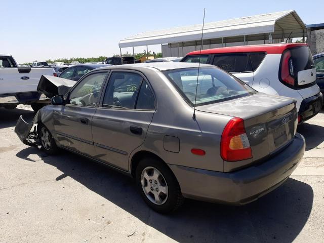 Photo 3 from auction – 2001 HYUNDAI ACCENT GL with VIN KMHCG45C01U190682