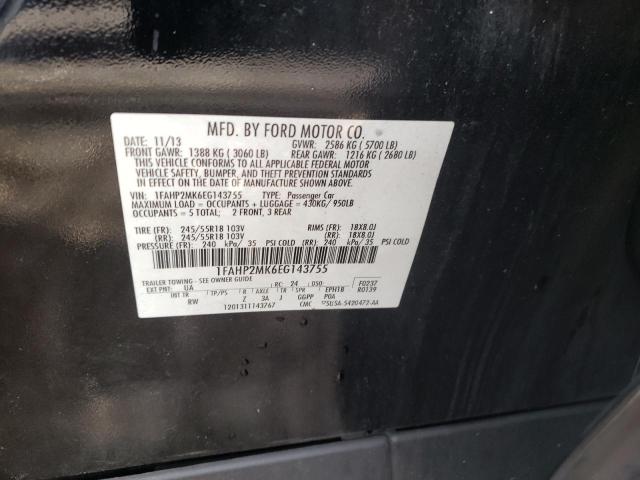 Фото 10 с аукциона – 2014 FORD TAURUS POL с VIN 1FAHP2MK6EG143755