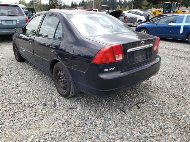 Photo 3 from auction – 2002 HONDA CIVIC EX with VIN 2HGES267X2H587873