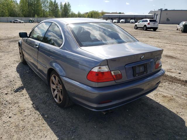 Photo 3 from auction – 2002 BMW 325 CI with VIN WBABN334X2JW52032