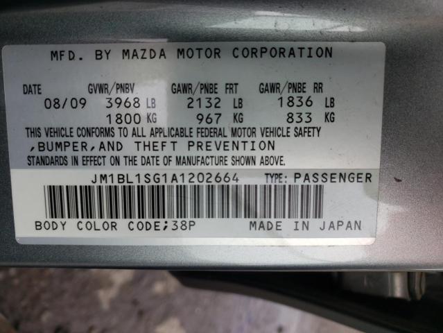 Photo 10 from auction – 2010 MAZDA 3 I with VIN JM1BL1SG1A1202664