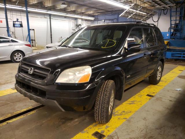Photo 2 from auction – 2003 HONDA PILOT EX with VIN 2HKYF18463H516465