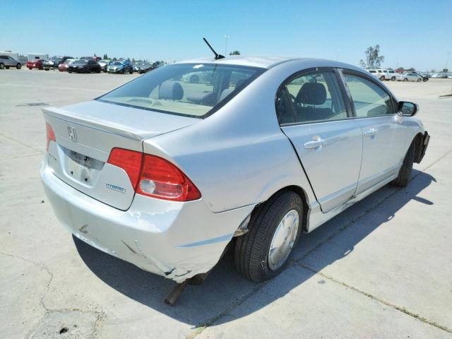 Photo 4 from auction – 2008 HONDA CIVIC HYBR with VIN JHMFA36268S014968