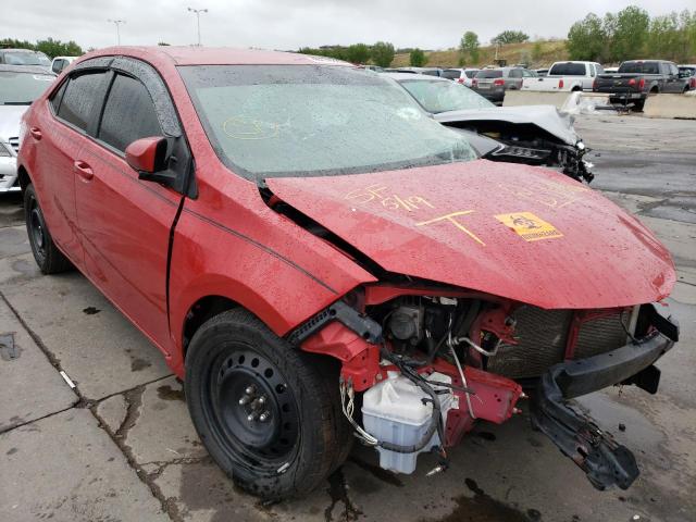 TOYOTA COROLLA L 2015 with VIN 2T1BURHE2FC434971 - Photo from auction