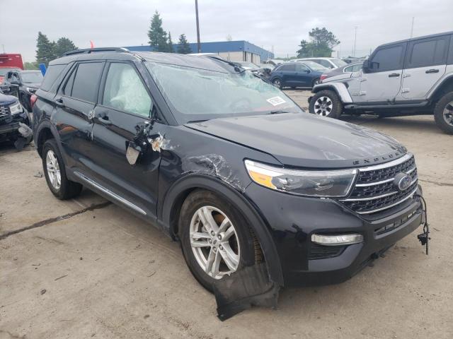 FORD EXPLORER X 2020 with VIN 1FMSK8DH7LGD10073 - Photo from auction