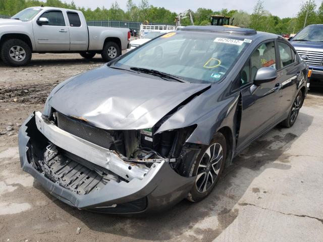 Photo 2 from auction – 2013 HONDA CIVIC EX with VIN 2HGFB2F89DH521475