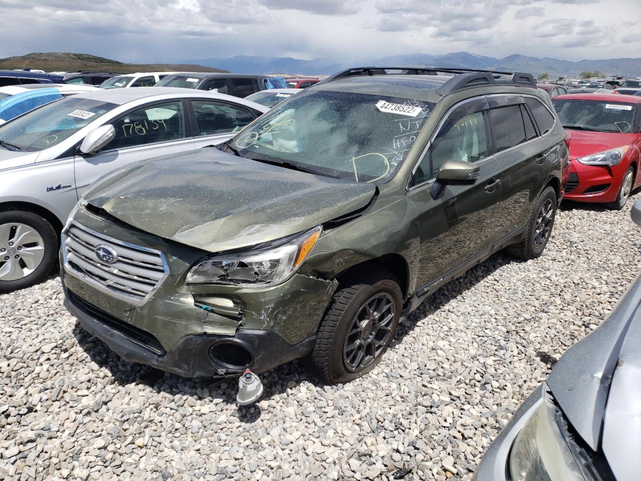 Photo 16 from auction – 2016 SUBARU OUTBACK 3. with VIN 4S4BSENC8G3313823
