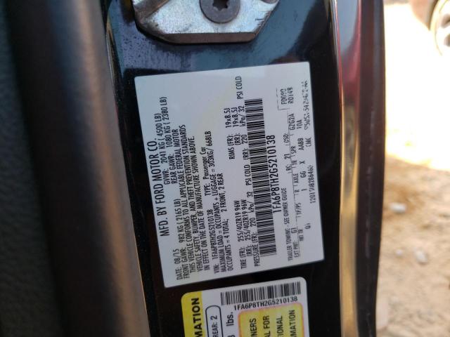 Photo 10 from auction – 2016 FORD MUSTANG with VIN 1FA6P8TH2G5210138