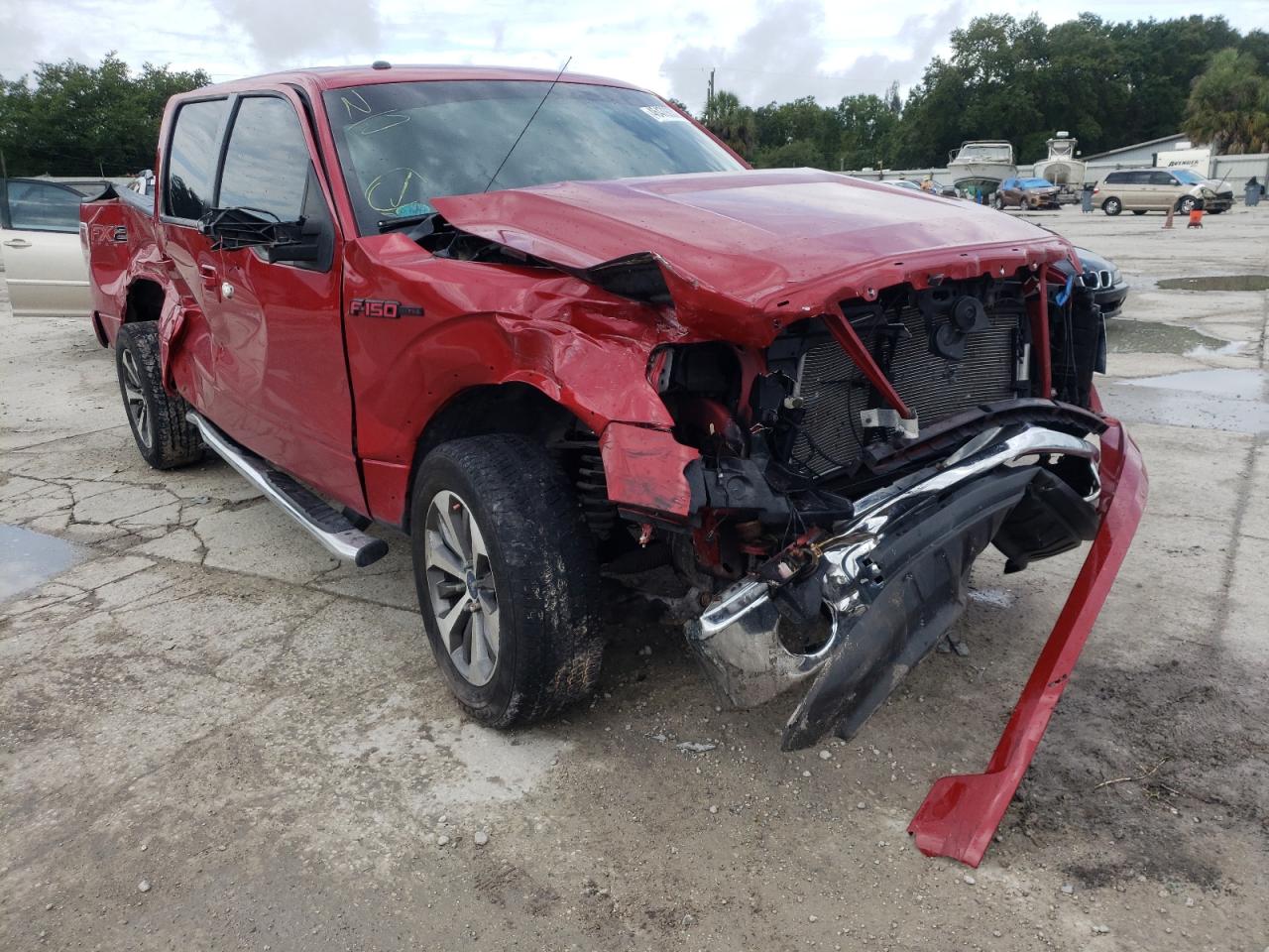 FORD F150 SUPER 2012 z numerem VIN 1FTFW1CF6CFB93383 - Zdjęcie z aukcji