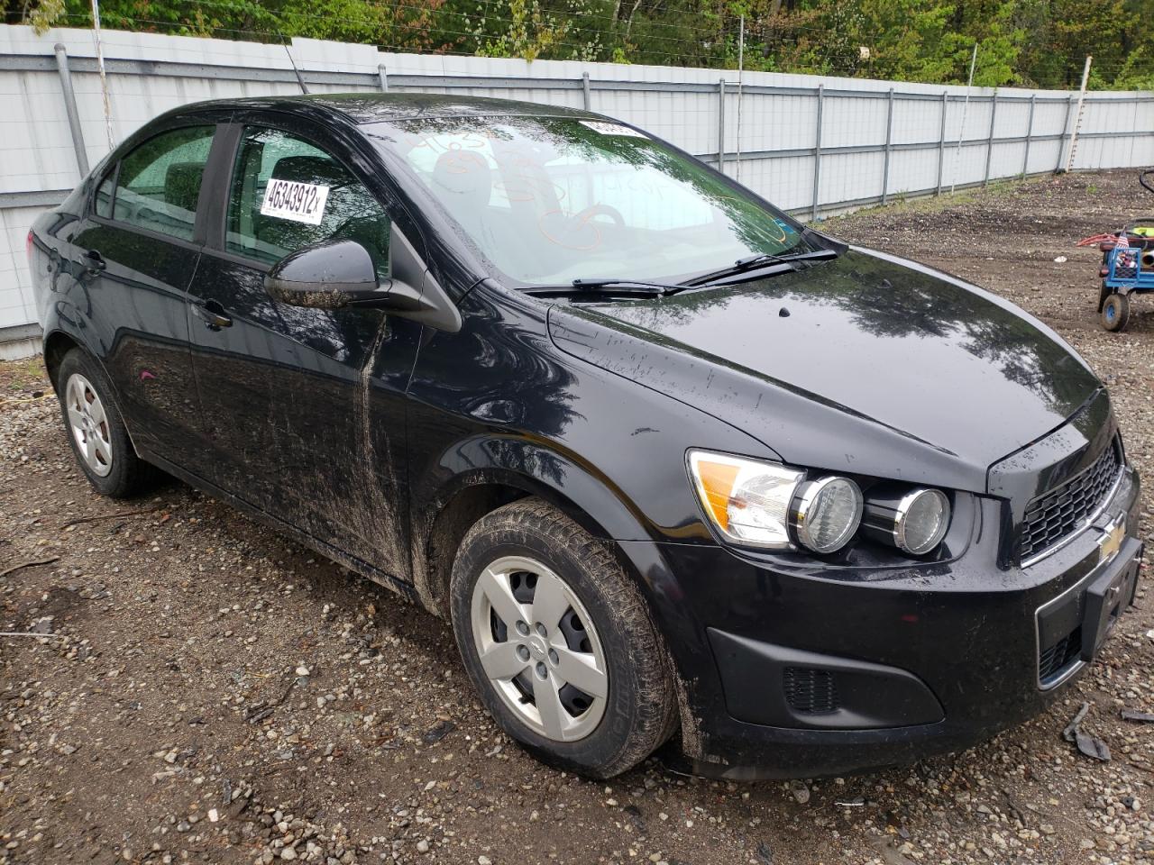 CHEVROLET SONIC LS 2013 with VIN 1G1JB5SH2D4246036 - Photo from auction