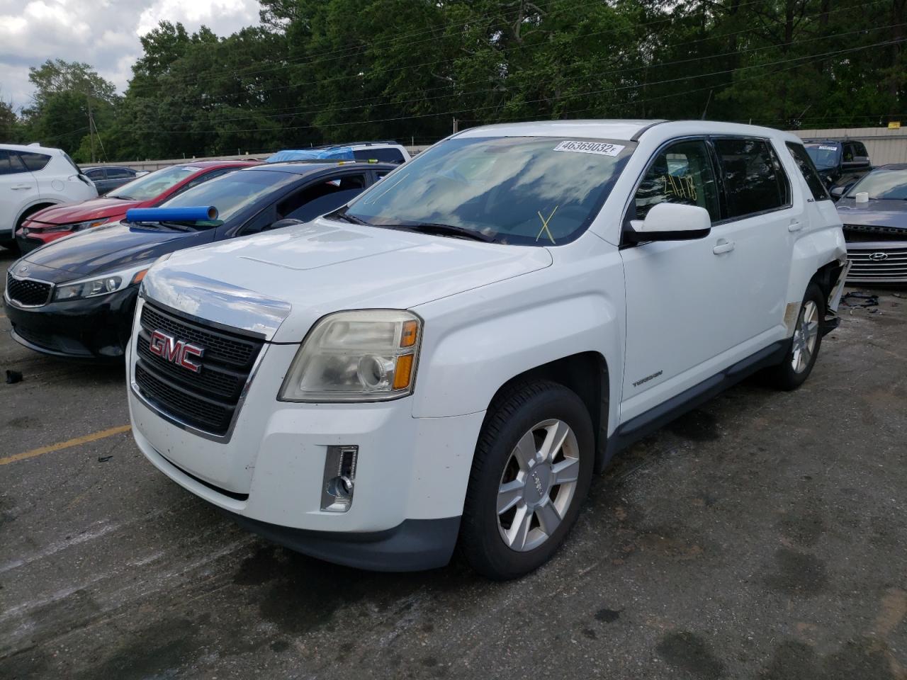 Photo 2 from auction – 2011 GMC TERRAIN SL with VIN 2CTALMEC2B6399255