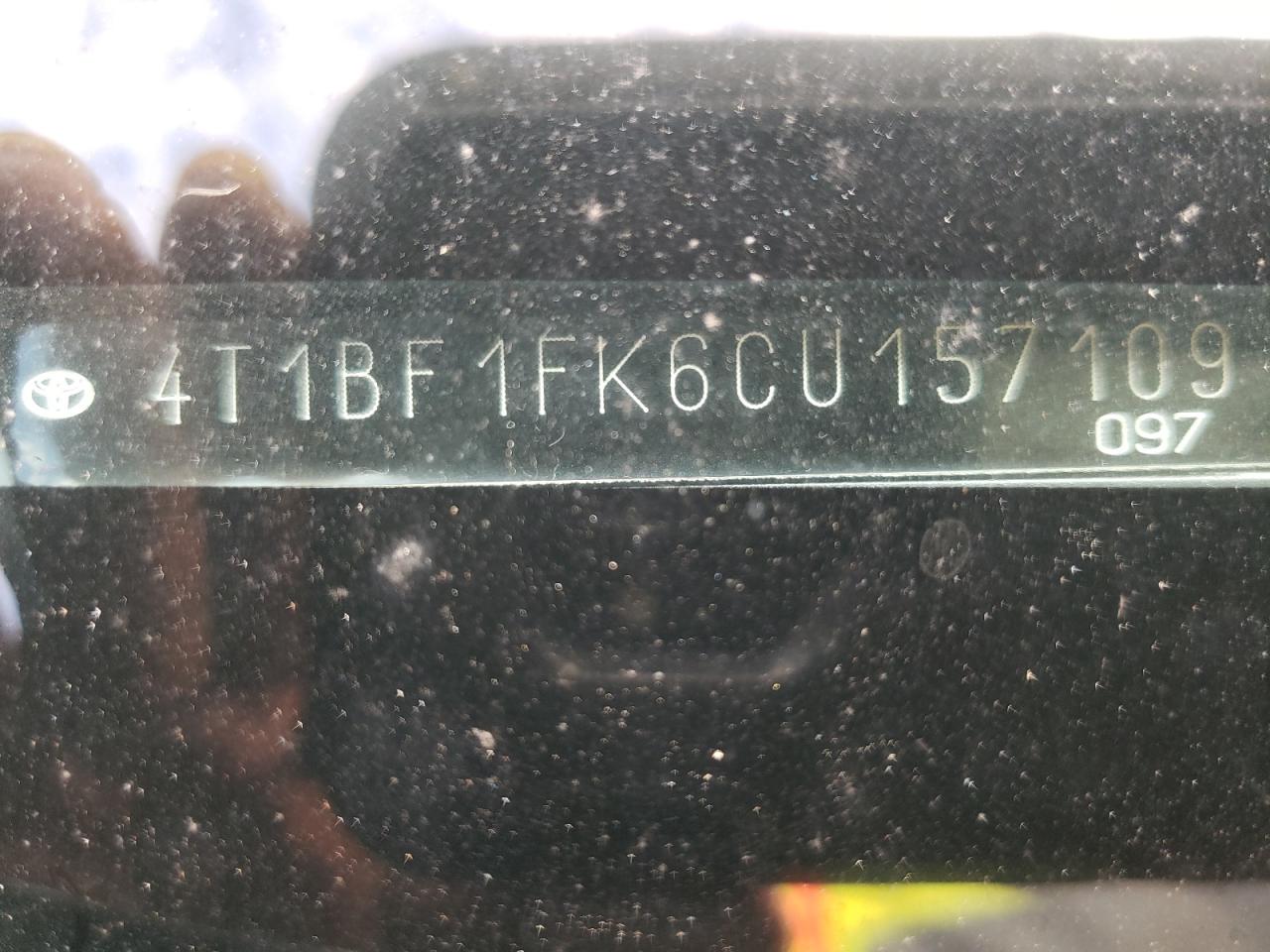 Zdjęcie 10 z aukcji – 2012 TOYOTA CAMRY BASE z VIN 4T1BF1FK6CU157109