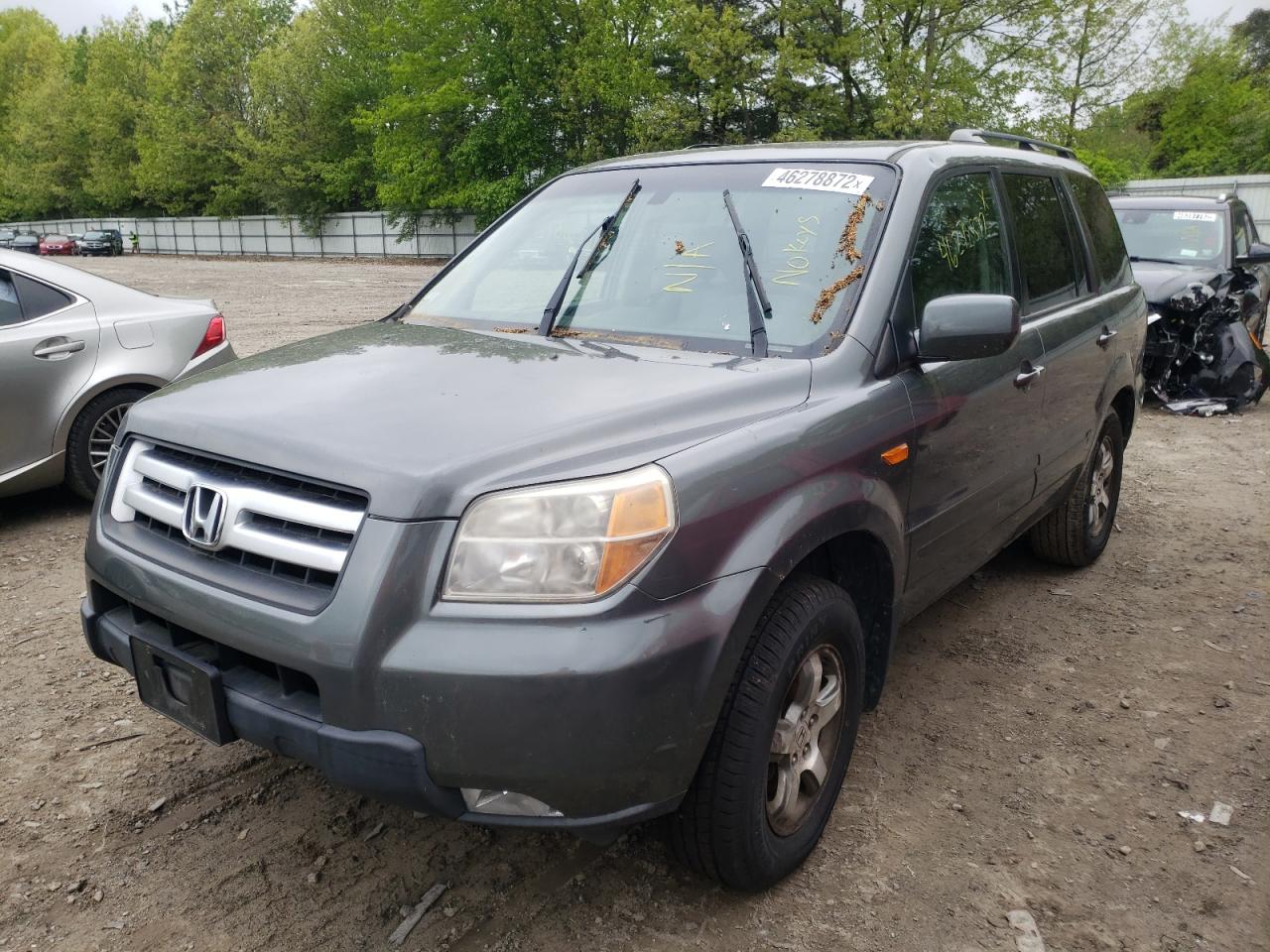 Photo 2 from auction – 2008 HONDA PILOT EXL with VIN 5FNYF18568B018443