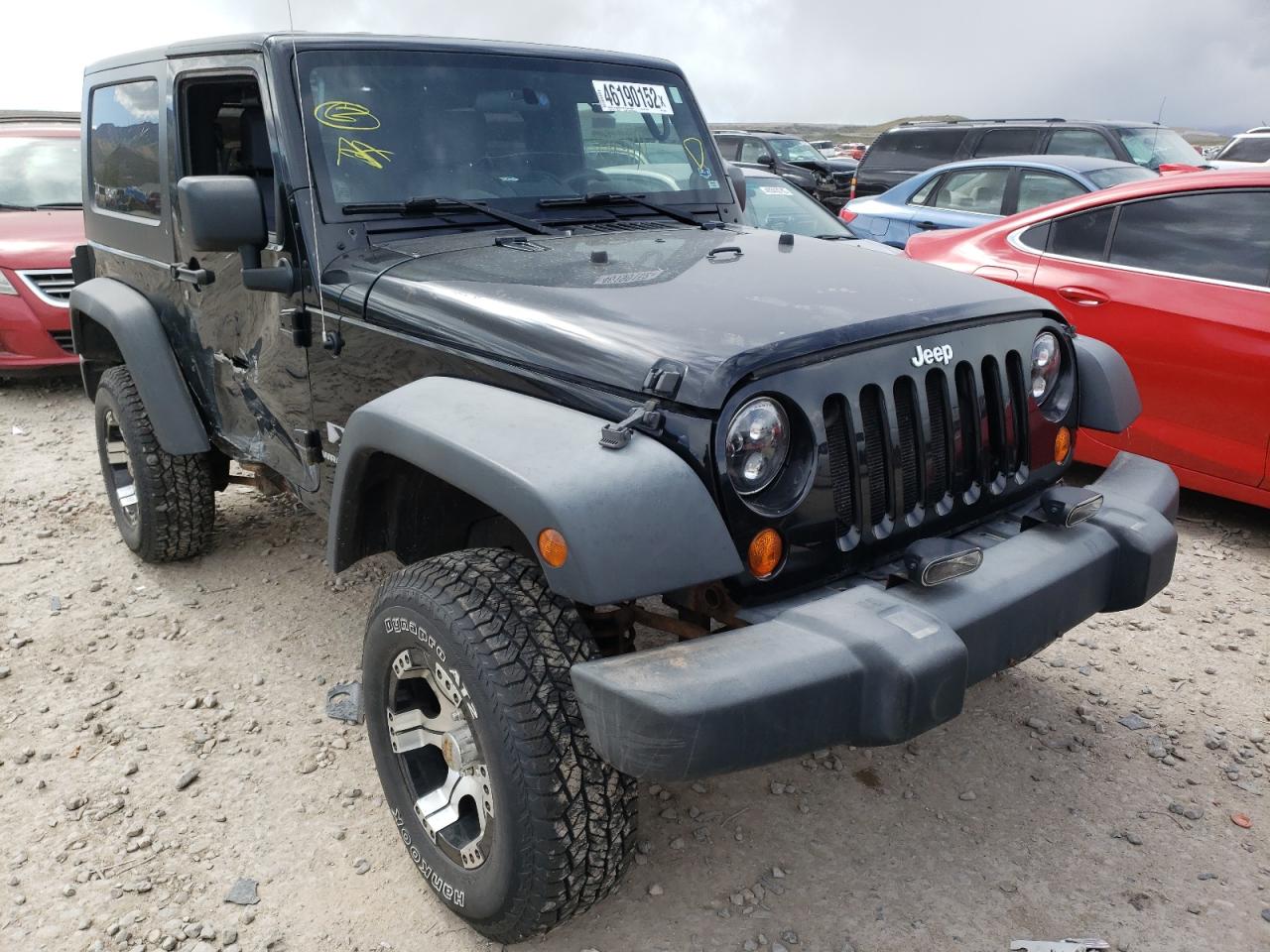 JEEP WRANGLER X 2007 with VIN 1J4FA24157L230660 - Photo from auction