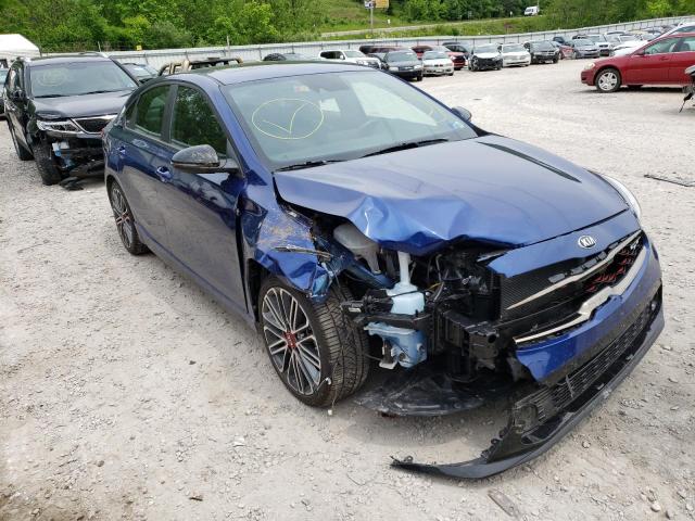 KIA FORTE GT 2021 with VIN 3KPF44AC9ME417323 - Photo from auction