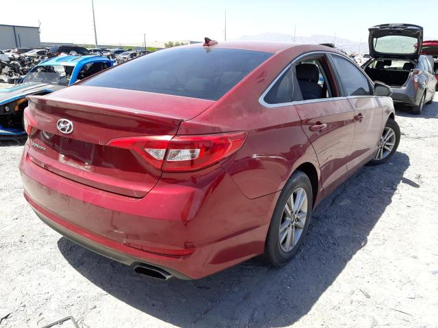 Photo 4 from auction – 2016 HYUNDAI SONATA SE with VIN 5NPE24AF3GH399848