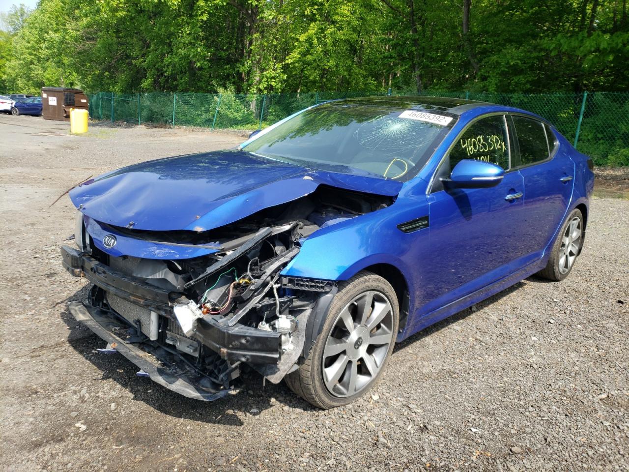 Photo 12 from auction – 2011 KIA OPTIMA SX with VIN KNAGR4A60B5090140