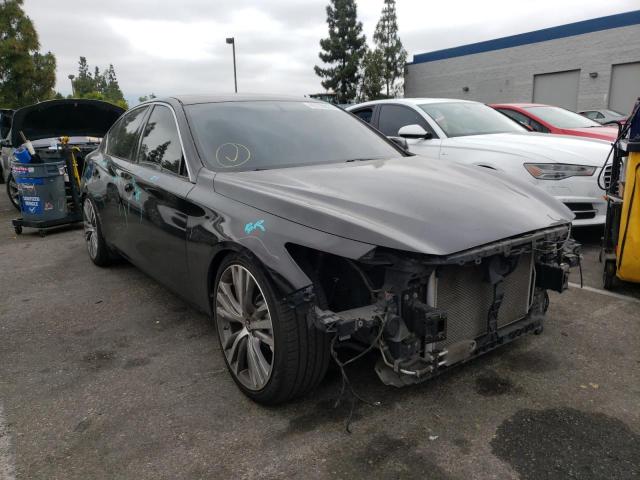 INFINITI Q50 BASE 2014 with VIN JN1BV7AP7EM686068 - Photo from auction